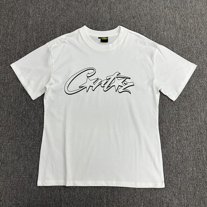 CORTEIZ ALLSTARZ TEE WHITE HOLLOW BLACK - Prime Reps