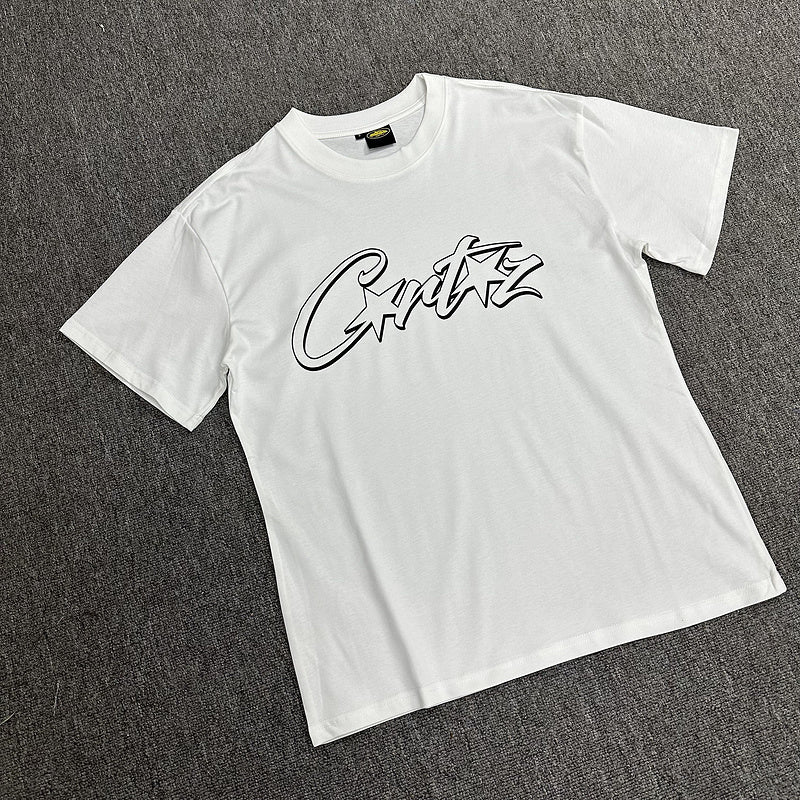 CORTEIZ ALLSTARZ TEE WHITE HOLLOW BLACK - Prime Reps
