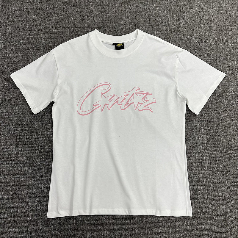 CORTEIZ ALLSTARZ TEE WHITE PINK - Prime Reps
