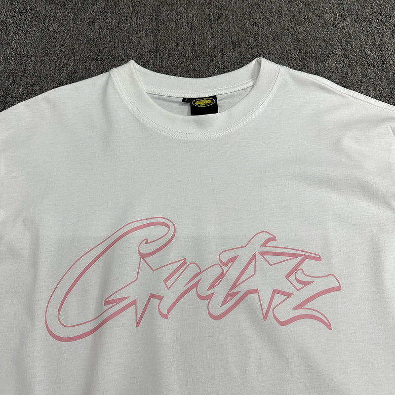 CORTEIZ ALLSTARZ TEE WHITE PINK - Prime Reps