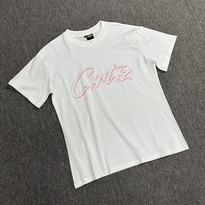 CORTEIZ ALLSTARZ TEE WHITE PINK - Prime Reps