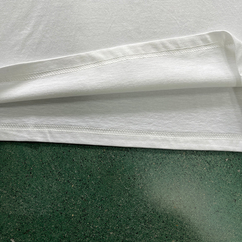 CORTEIZ GRASS ROUND TEE WHITE - Prime Reps