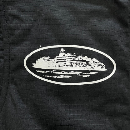 CORTEIZ GUERILLAZ QUILTED VEST BLACK - Prime Reps 