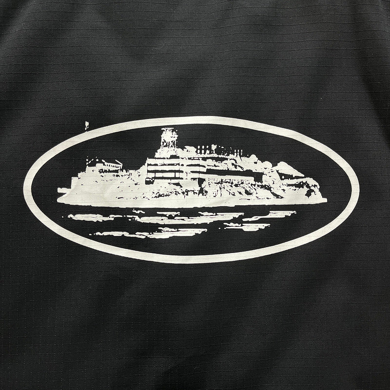 CORTEIZ GUERILLAZ QUILTED VEST BLACK - Prime Reps 