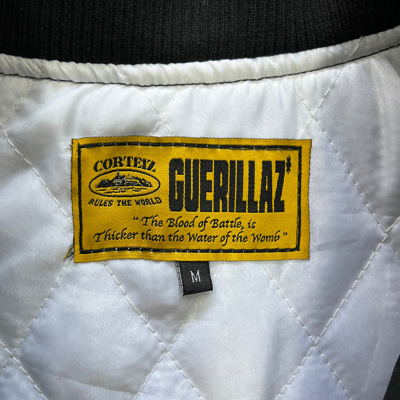 CORTEIZ GUERILLAZ QUILTED VEST BLACK - Prime Reps 