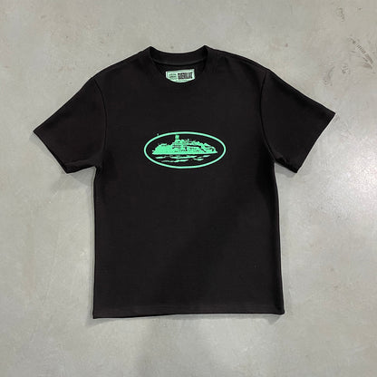 CORTEIZ INSIGNIA WAFFLE TEE BLACK - Prime Reps