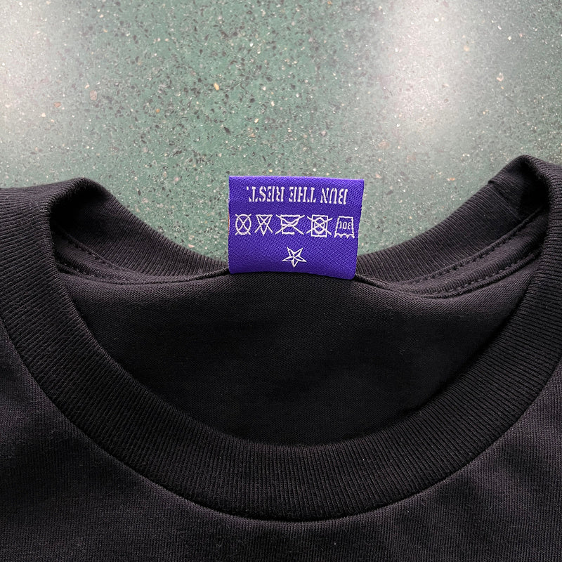CORTEIZ OG ALCATRAZ TEE TRIPLE BLACK - Prime Reps