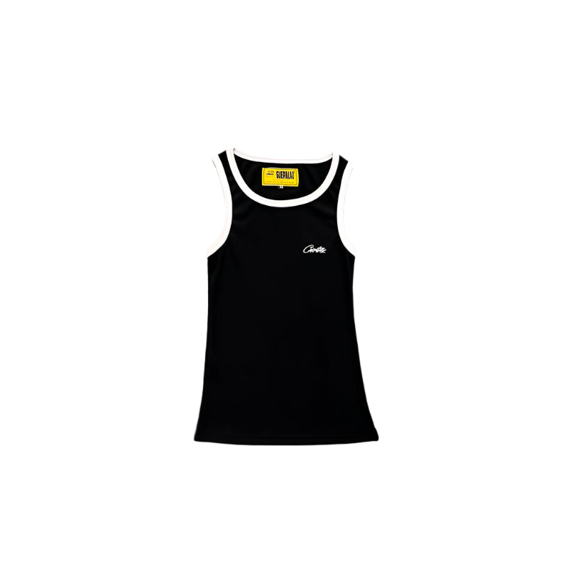 CORTEIZ OG CONTRAST TANK TOP BLACK - Prime Reps