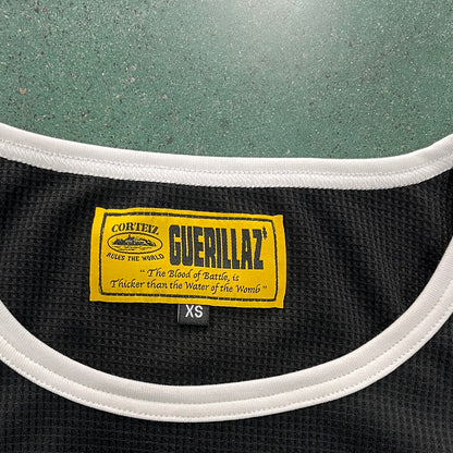 CORTEIZ OG CONTRAST TANK TOP BLACK - Prime Reps