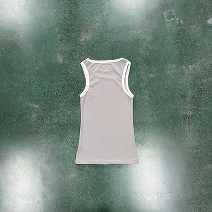 CORTEIZ OG CONTRAST TANK TOP WHITE - Prime Reps