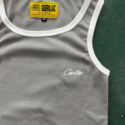CORTEIZ OG CONTRAST TANK TOP WHITE - Prime Reps