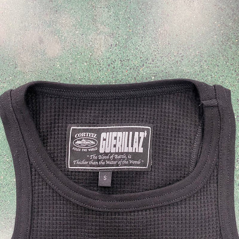 CORTEIZ RTW OG WOMEN'S ALCATRAZ TANK TOP BLACK ON BLACK - Prime Reps