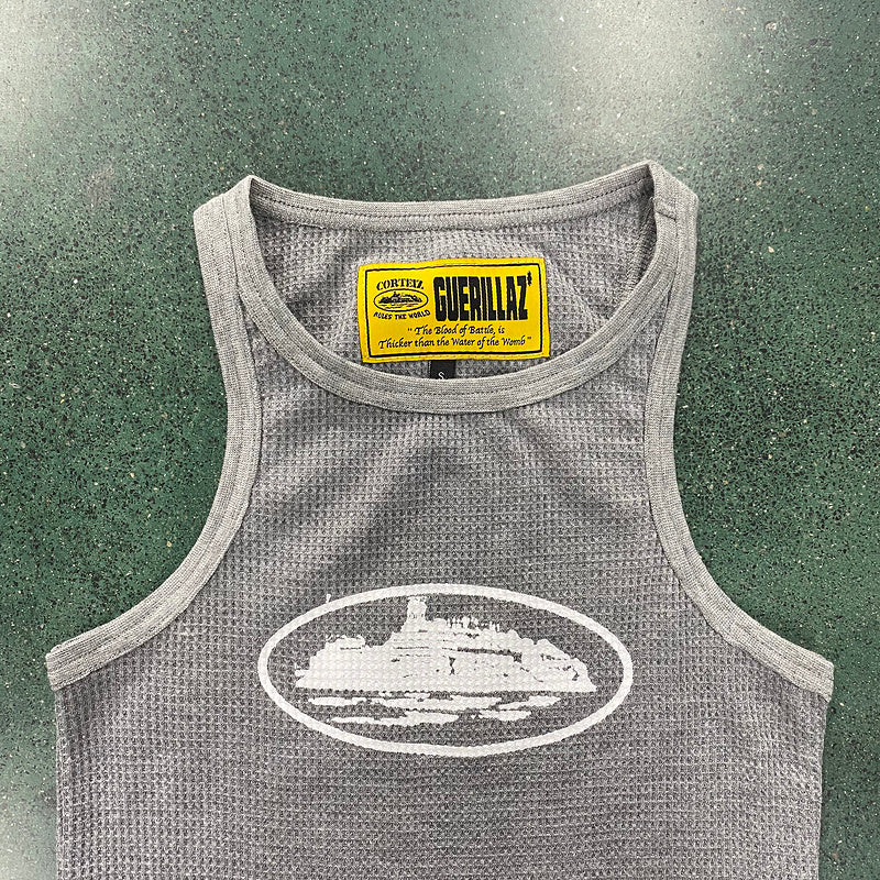 CORTEIZ RTW OG WOMEN'S ALCATRAZ TANK TOP GREY - Prime Reps