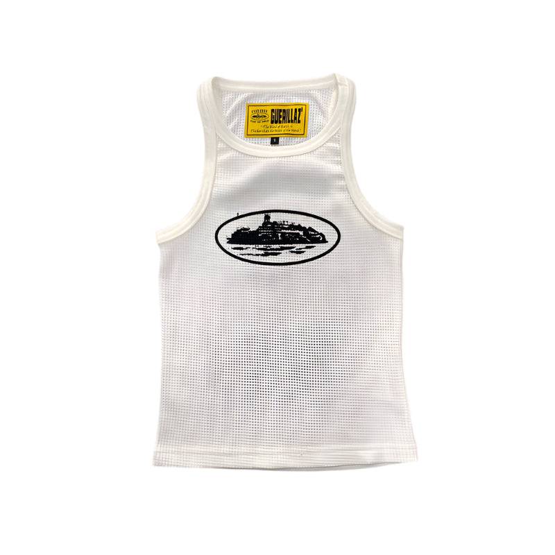 CORTEIZ RTW OG WOMEN'S ALCATRAZ TANK TOP WHITE - Prime Reps