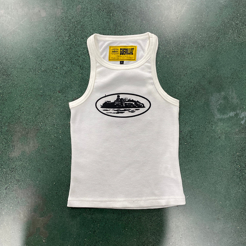 CORTEIZ RTW OG WOMEN'S ALCATRAZ TANK TOP WHITE - Prime Reps