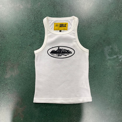 CORTEIZ RTW OG WOMEN'S ALCATRAZ TANK TOP WHITE - Prime Reps