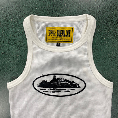 CORTEIZ RTW OG WOMEN'S ALCATRAZ TANK TOP WHITE - Prime Reps