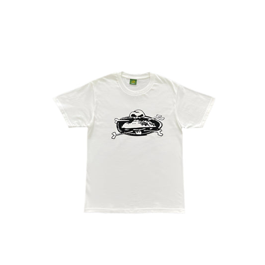 CORTEIZ SKULL T-SHIRT WHITE - Prime Reps