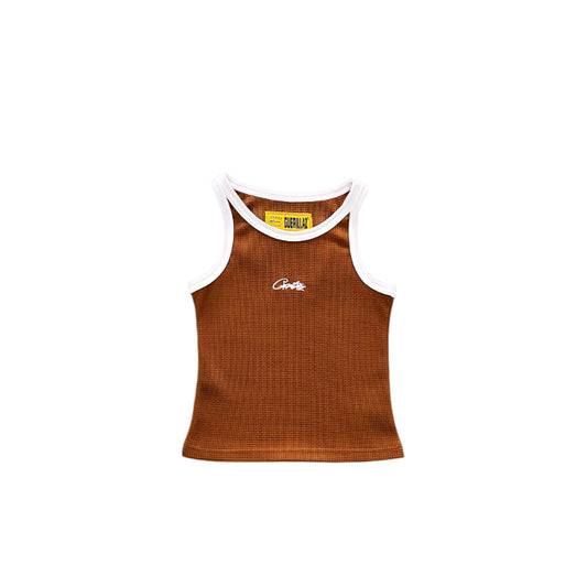 CORTEIZ TANK TOP BROWN WOMEN'S - Prime Reps