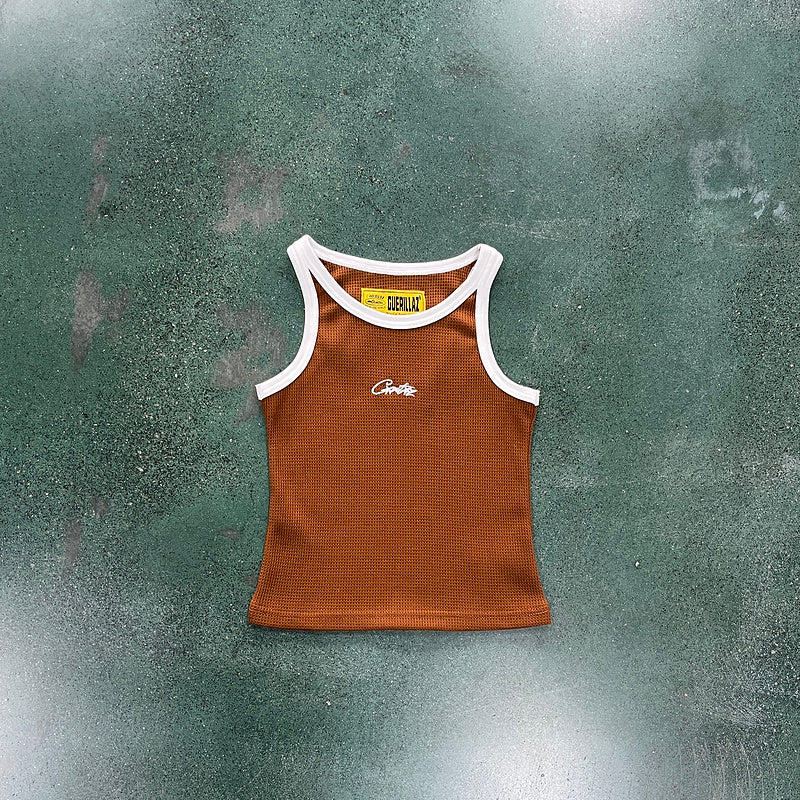 CORTEIZ TANK TOP BROWN WOMEN'S - Prime Reps
