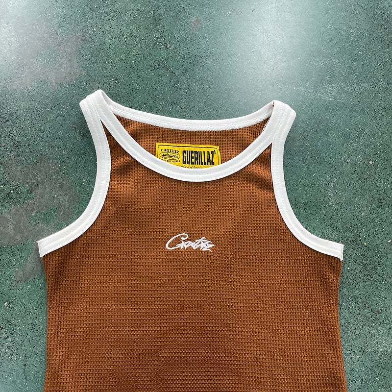 CORTEIZ TANK TOP BROWN WOMEN'S - Prime Reps