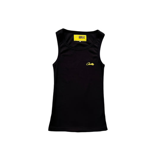CORTEIZ WAFFLE TANK TOP BLACK - Prime Reps