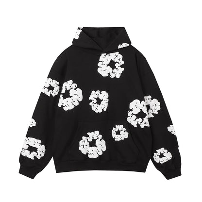 DENIM TEARS COTTON WREATH HOODIE BLACK - Prime Reps