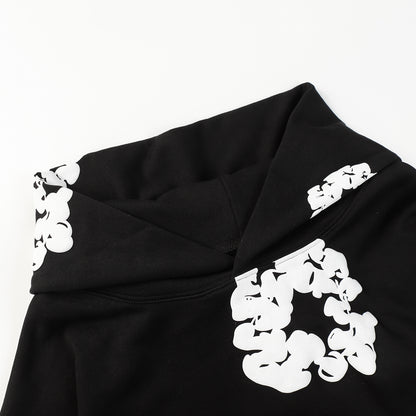 DENIM TEARS COTTON WREATH HOODIE BLACK - Prime Reps