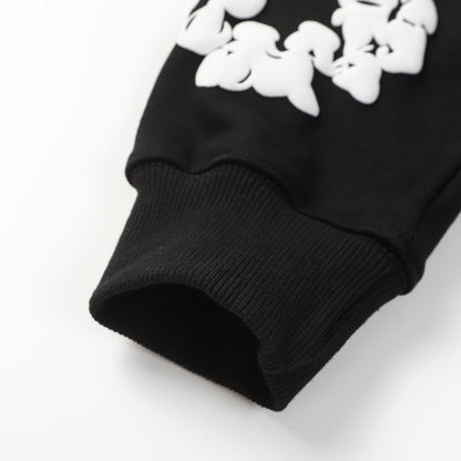 DENIM TEARS COTTON WREATH HOODIE BLACK - Prime Reps