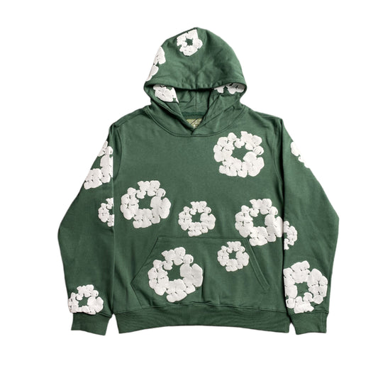 DENIM TEARS COTTON WREATH HOODIE GREEN - Prime Reps