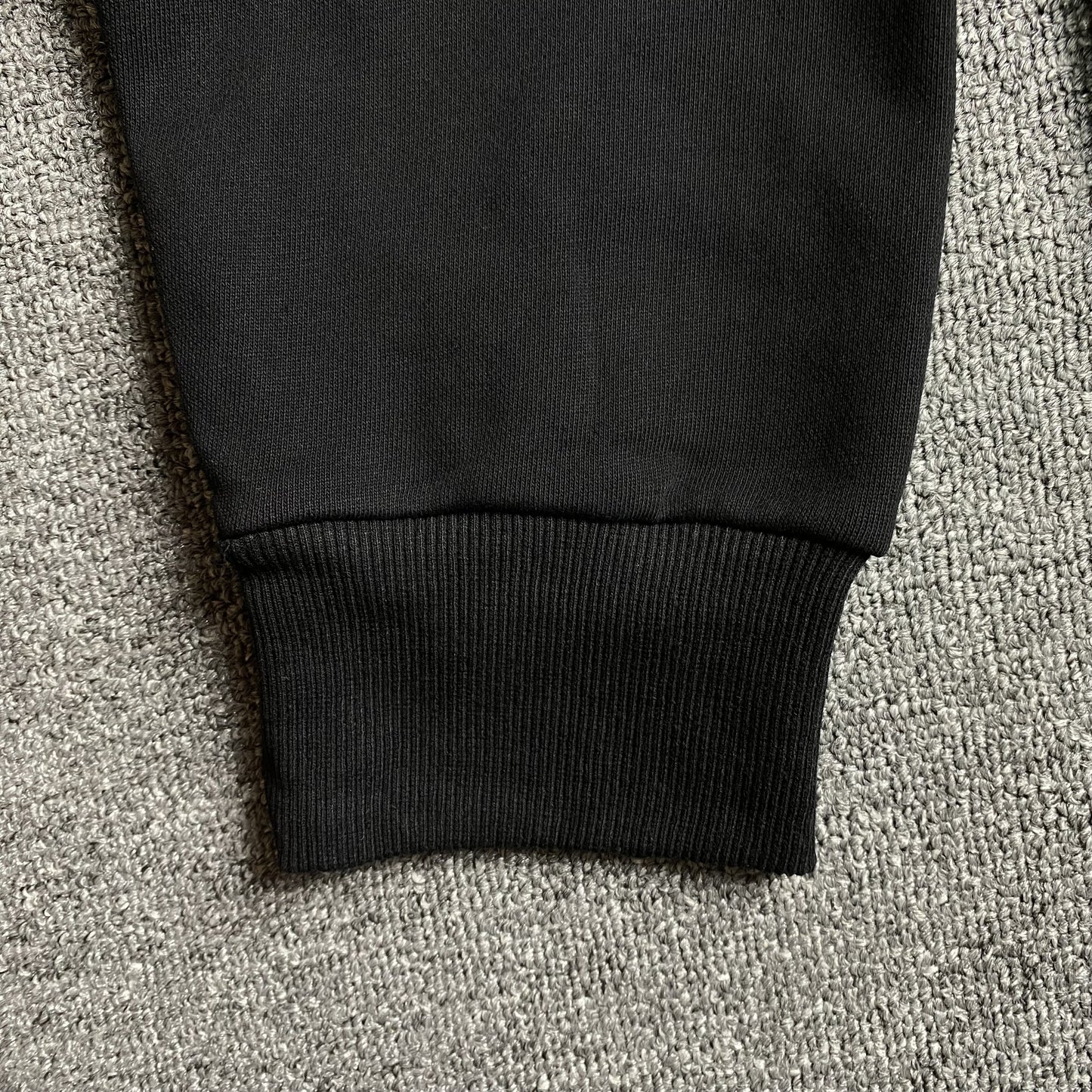 DENIM TEARS COTTON WREATH HOODIE MONOCHROME BLACK - Prime Reps