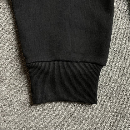 DENIM TEARS COTTON WREATH HOODIE MONOCHROME BLACK - Prime Reps