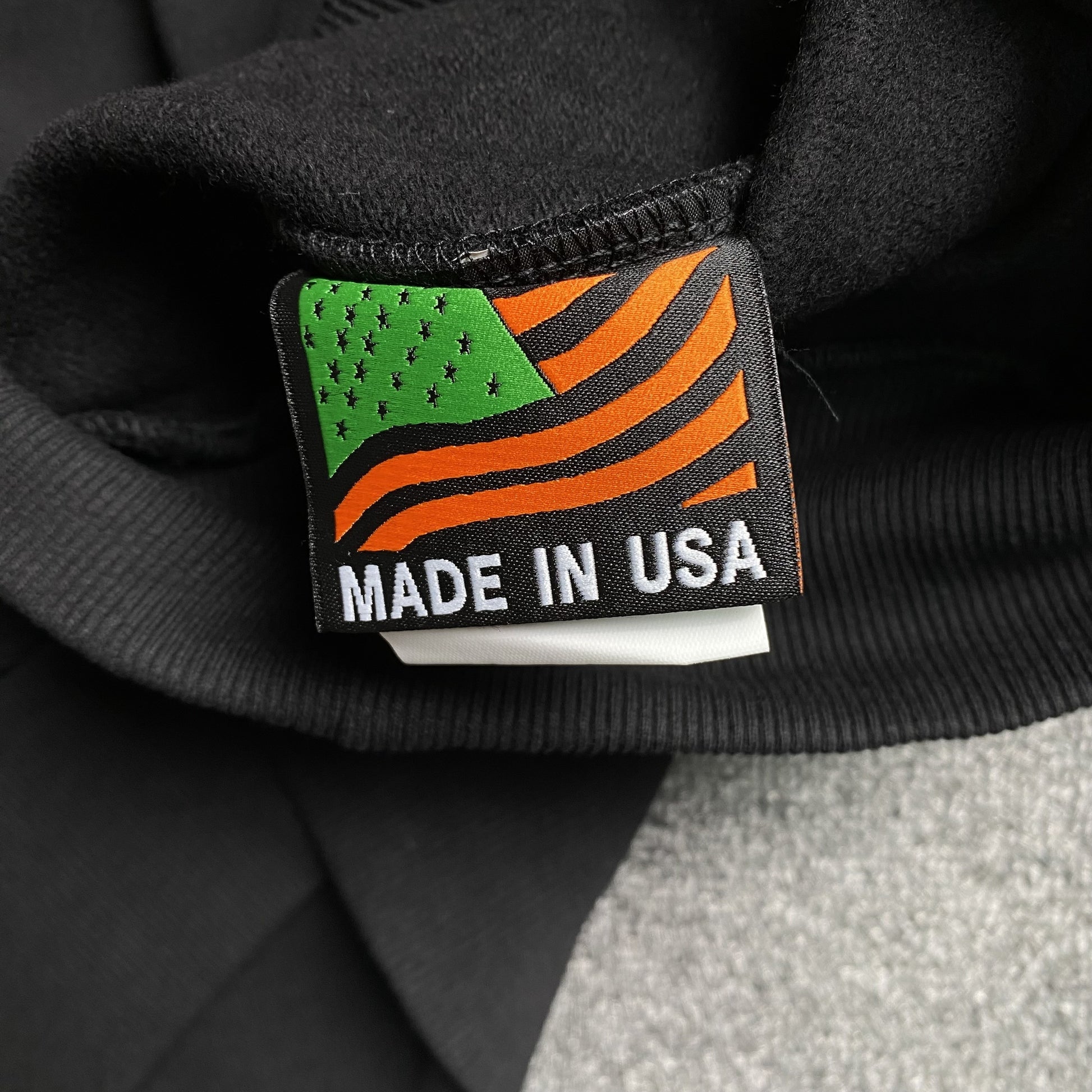 DENIM TEARS COTTON WREATH HOODIE MONOCHROME BLACK - Prime Reps