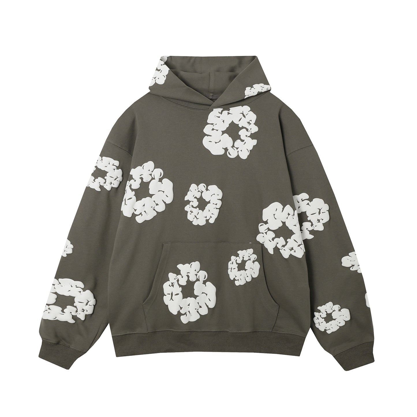DENIM TEARS COTTON WREATH HOODIE OLIVE - Prime Reps