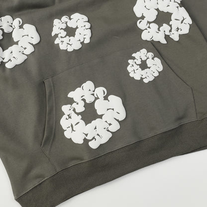 DENIM TEARS COTTON WREATH HOODIE OLIVE - Prime Reps