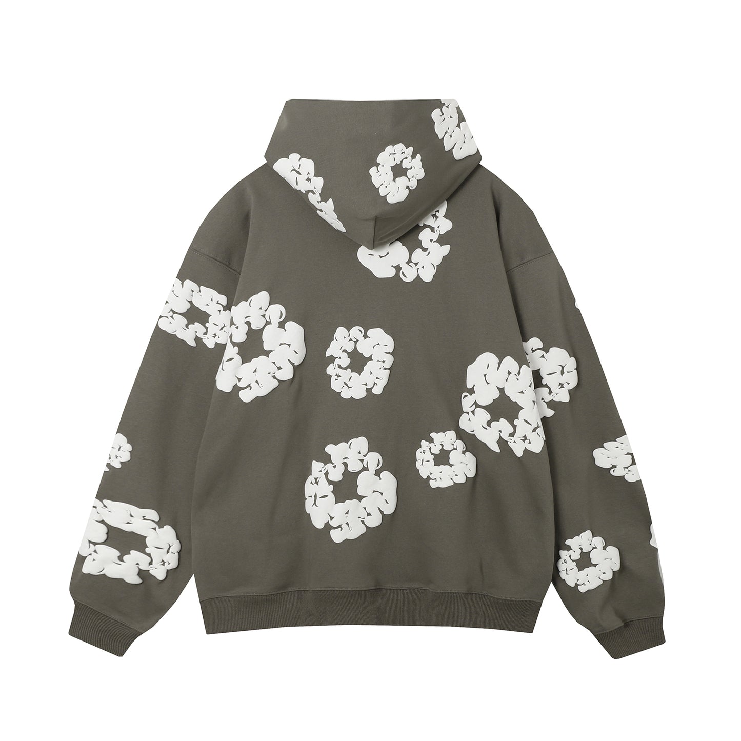 DENIM TEARS COTTON WREATH HOODIE OLIVE - Prime Reps