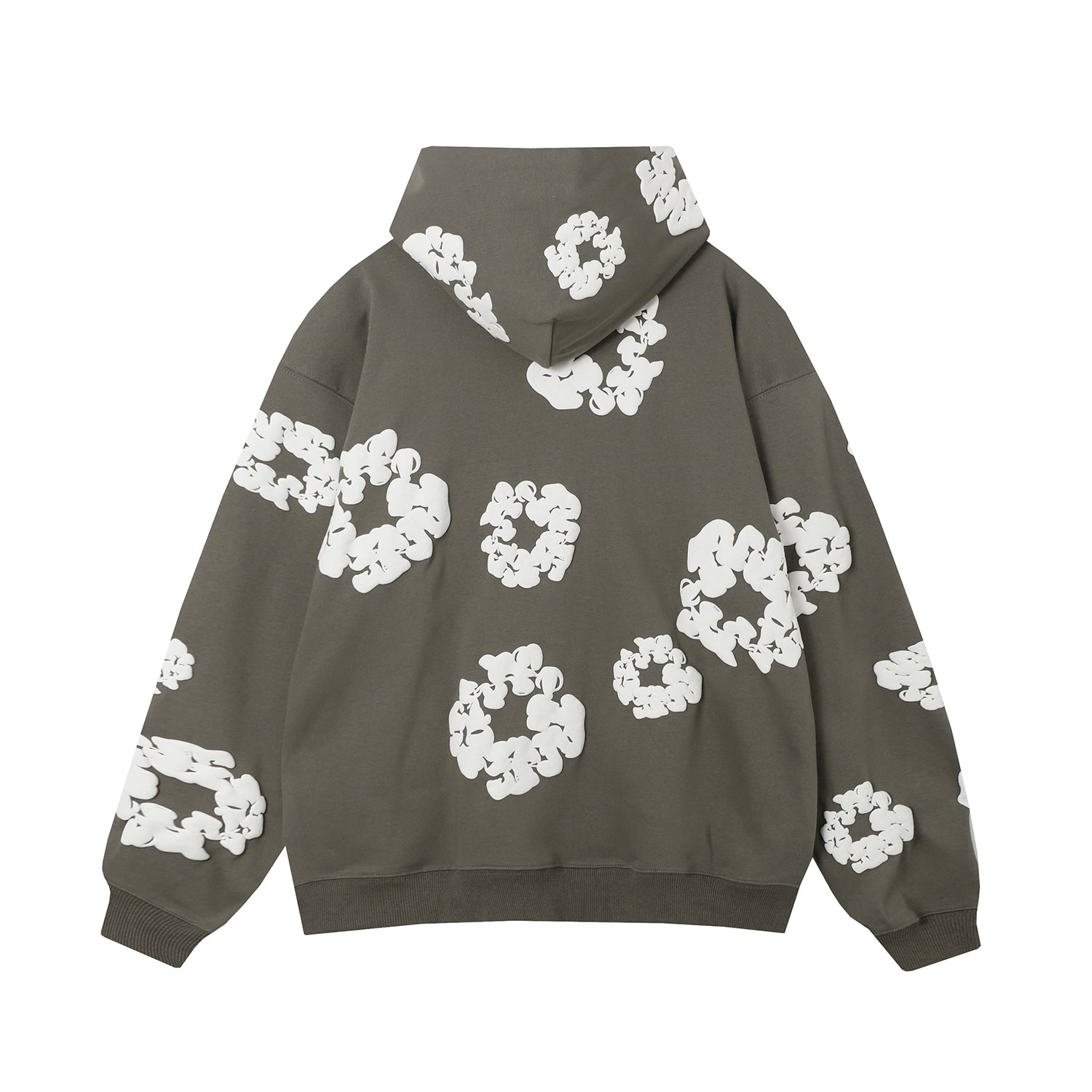 DENIM TEARS COTTON WREATH HOODIE OLIVE - Prime Reps