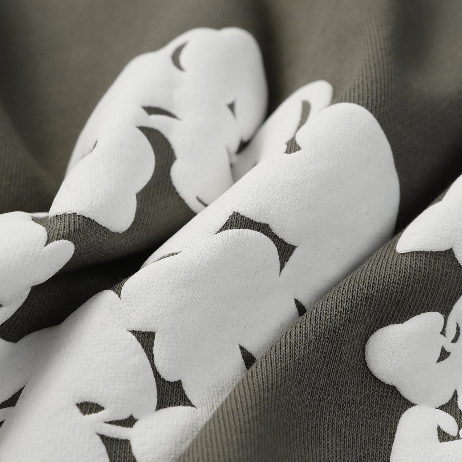 DENIM TEARS COTTON WREATH HOODIE OLIVE - Prime Reps