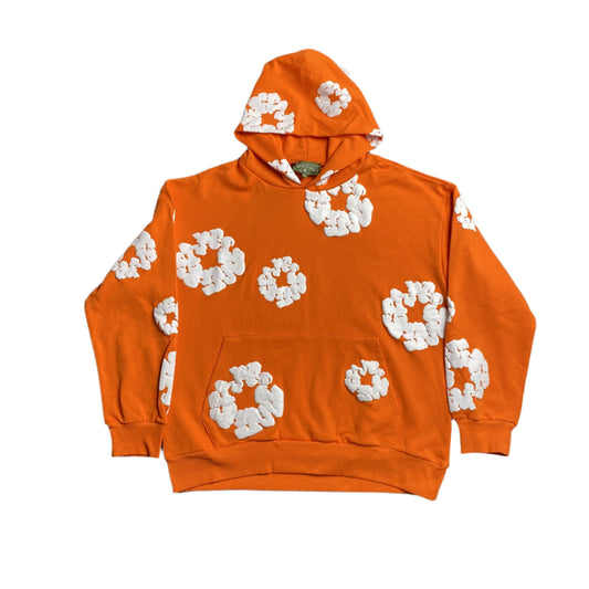 DENIM TEARS COTTON WREATH HOODIE ORANGE - Prime Reps