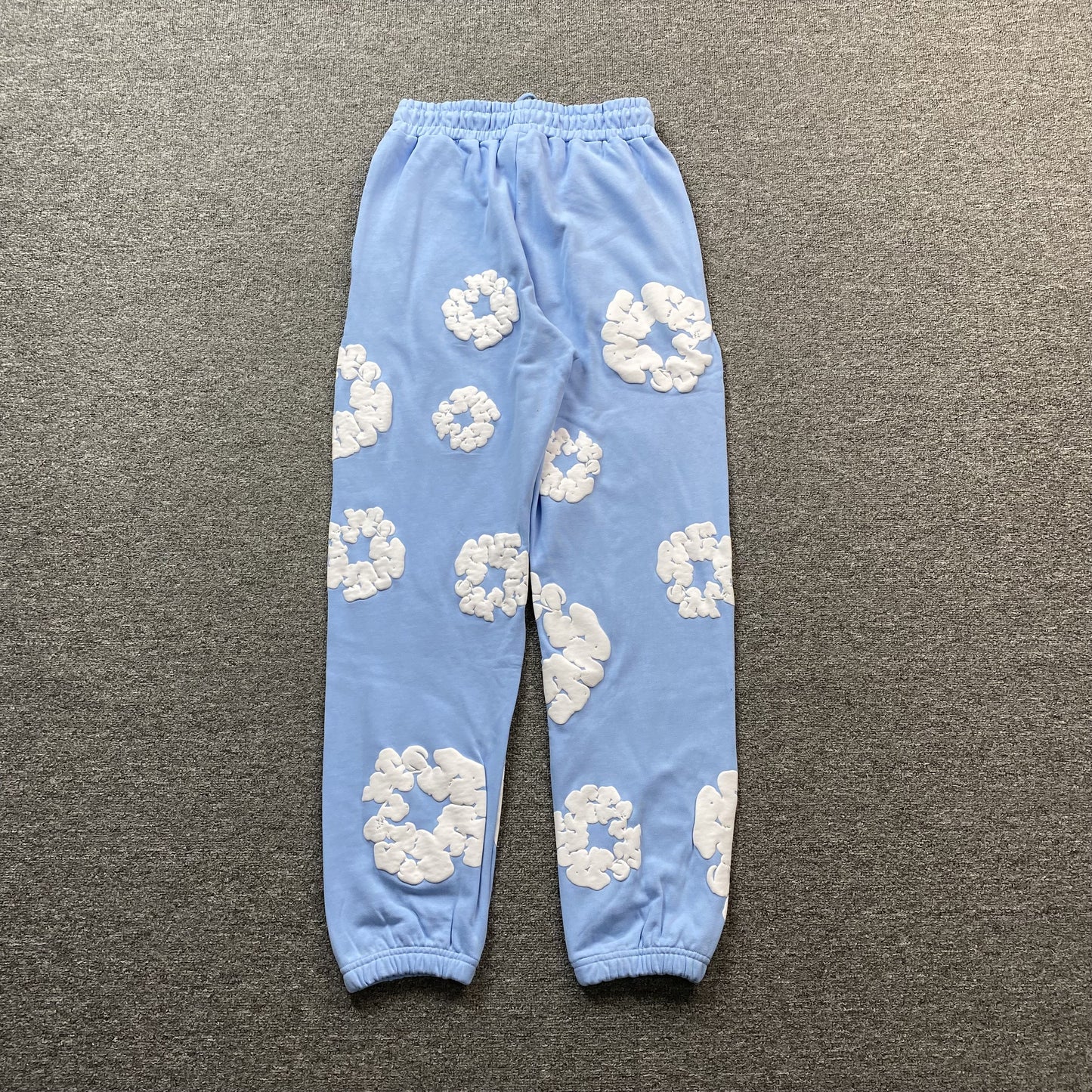 DENIM TEARS COTTON WREATH SWEATPANTS BABY BLUE - Prime Reps