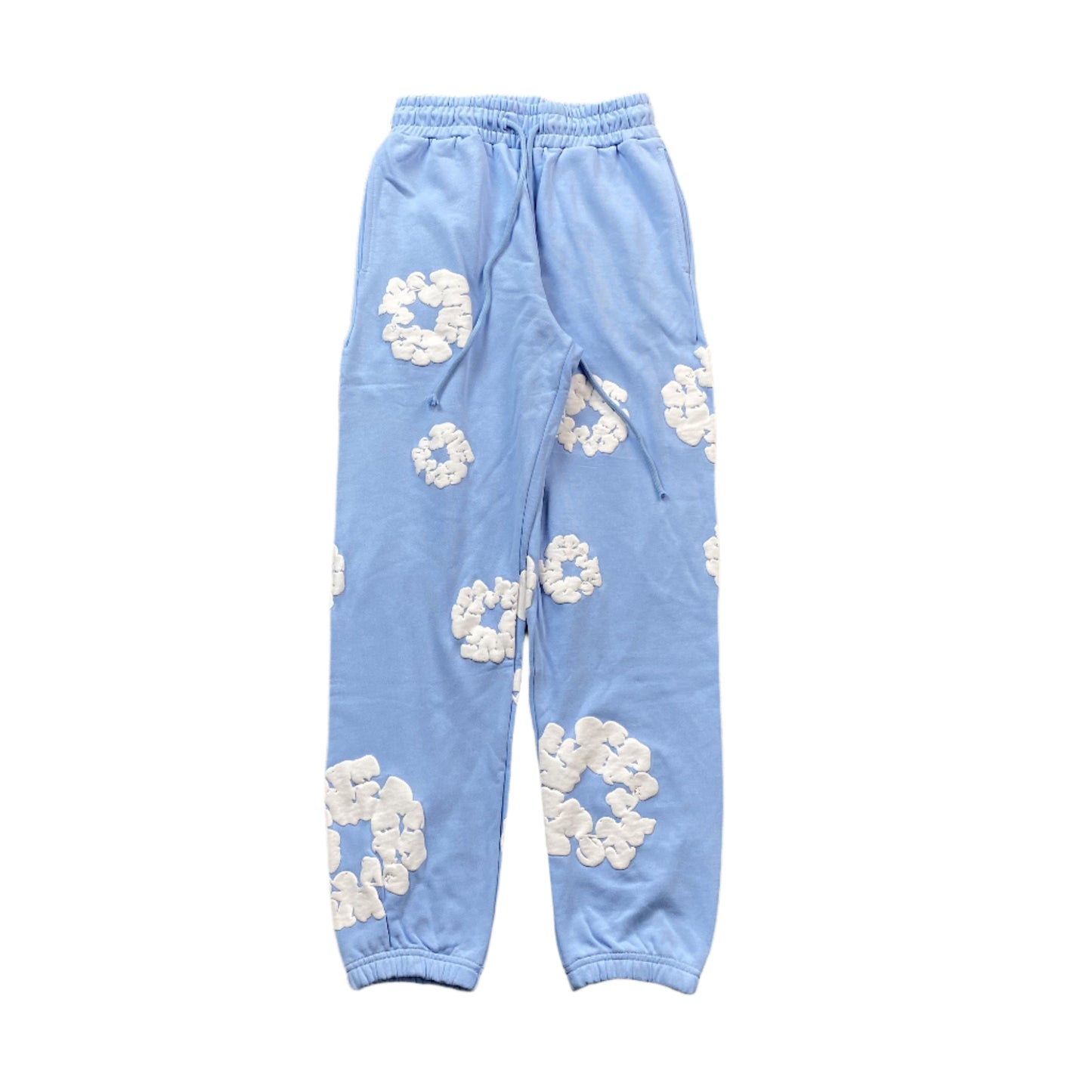 DENIM TEARS COTTON WREATH SWEATPANTS BABY BLUE - Prime Reps
