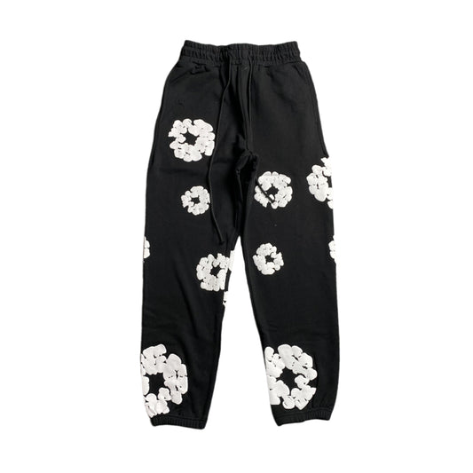 DENIM TEARS COTTON WREATH SWEATPANTS BLACK - Prime Reps