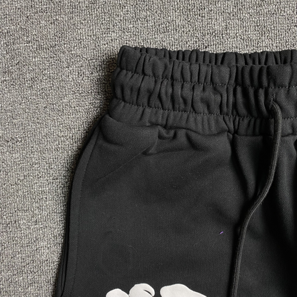 DENIM TEARS COTTON WREATH SWEATPANTS BLACK - Prime Reps