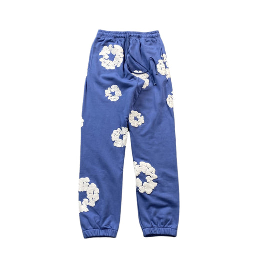 DENIM TEARS COTTON WREATH SWEATPANTS BLUE - Prime Reps
