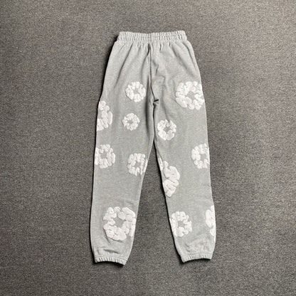 DENIM TEARS COTTON WREATH SWEATPANTS GREY - Prime Reps