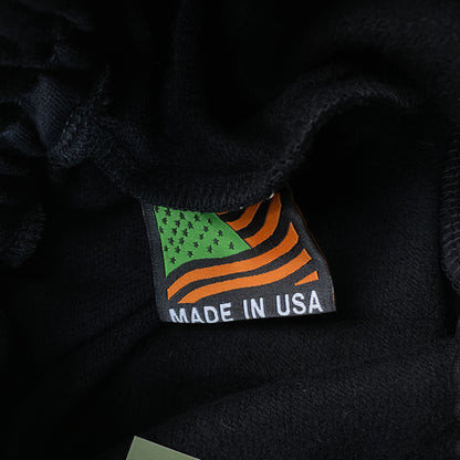 DENIM TEARS COTTON WREATH SWEATPANTS MONOCHROME BLACK - Prime Reps