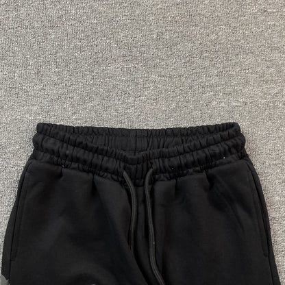 DENIM TEARS COTTON WREATH SWEATPANTS MONOCHROME BLACK - Prime Reps