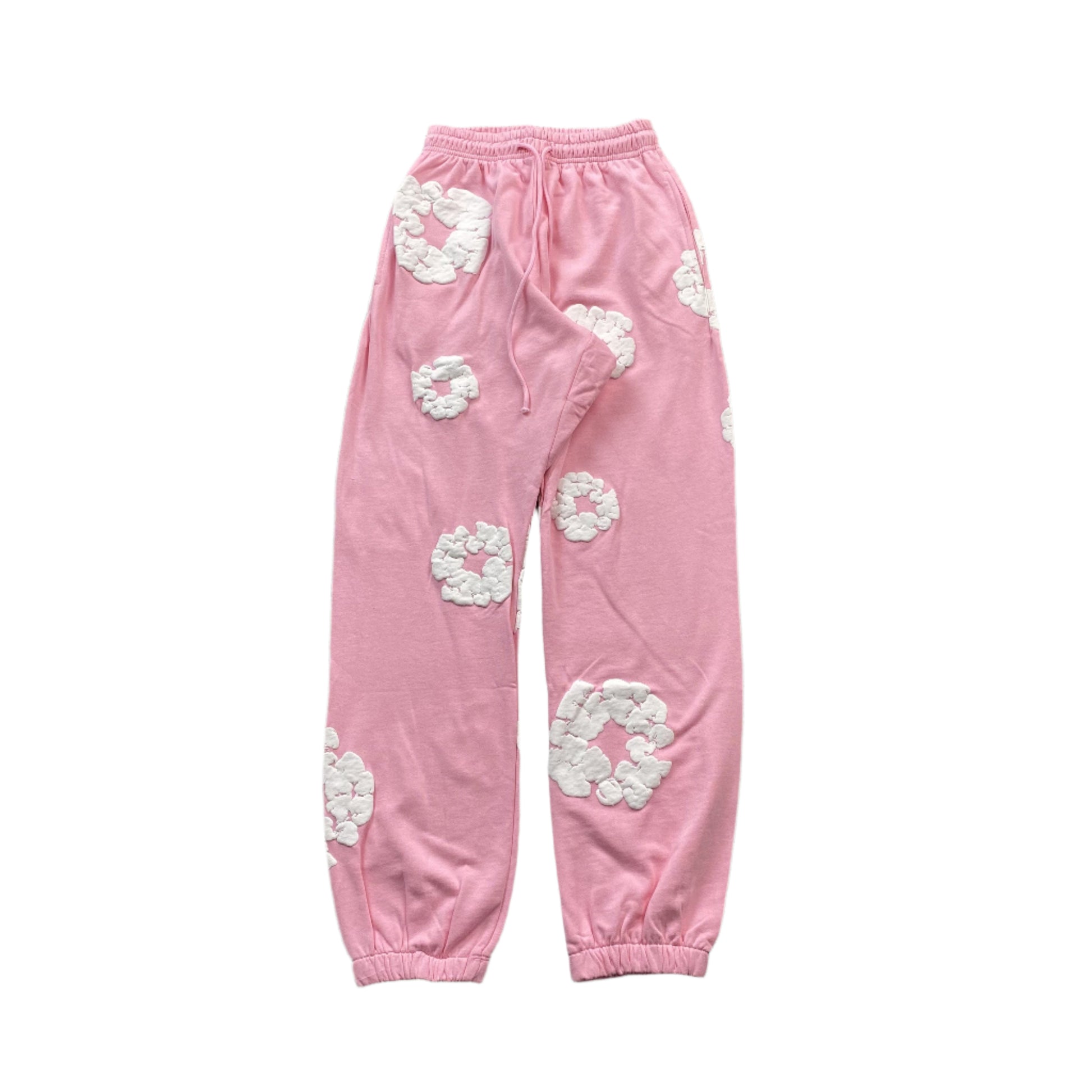 DENIM TEARS COTTON WREATH SWEATPANTS PINK - Prime Reps