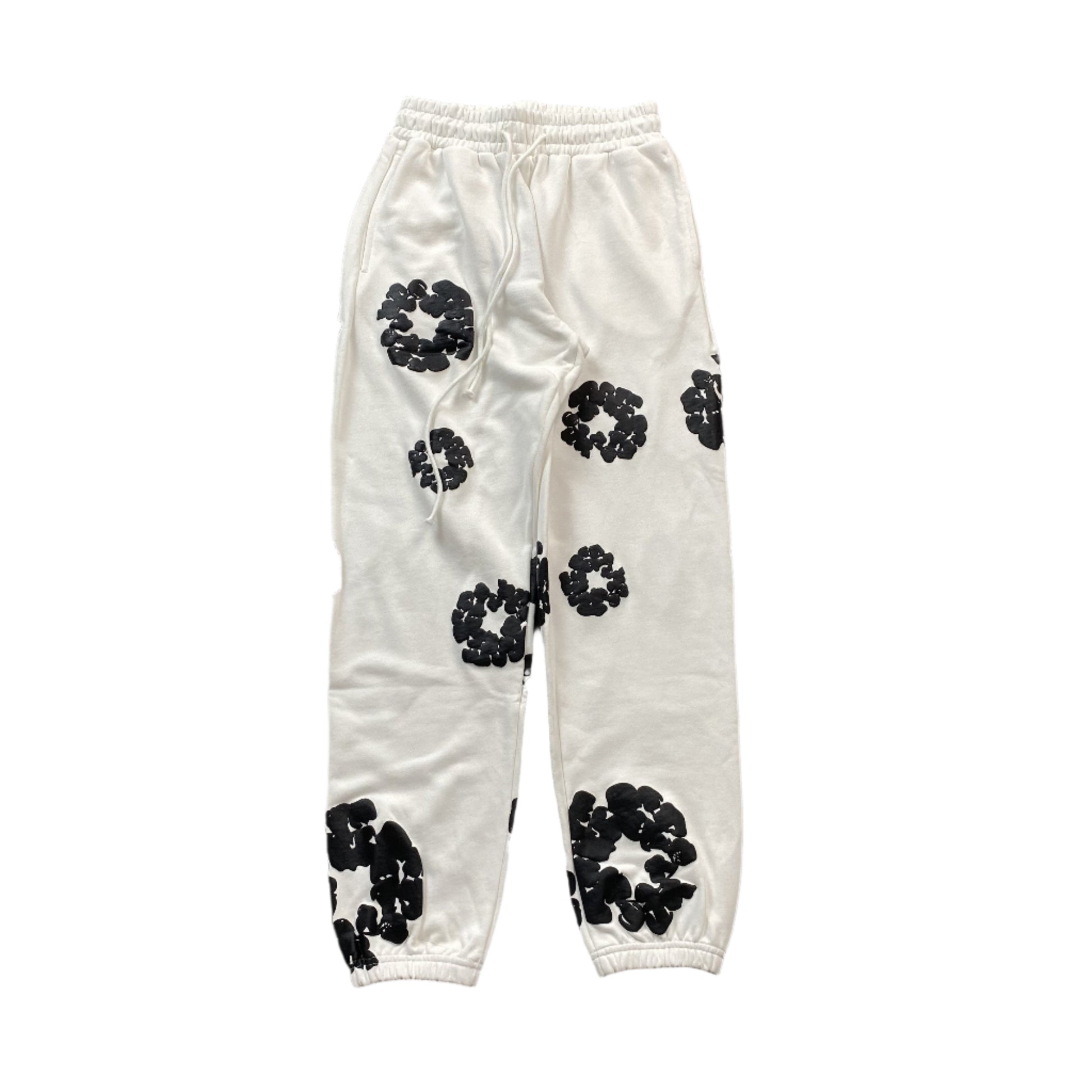 DENIM TEARS COTTON WREATH SWEATPANTS WHITE - Prime Reps