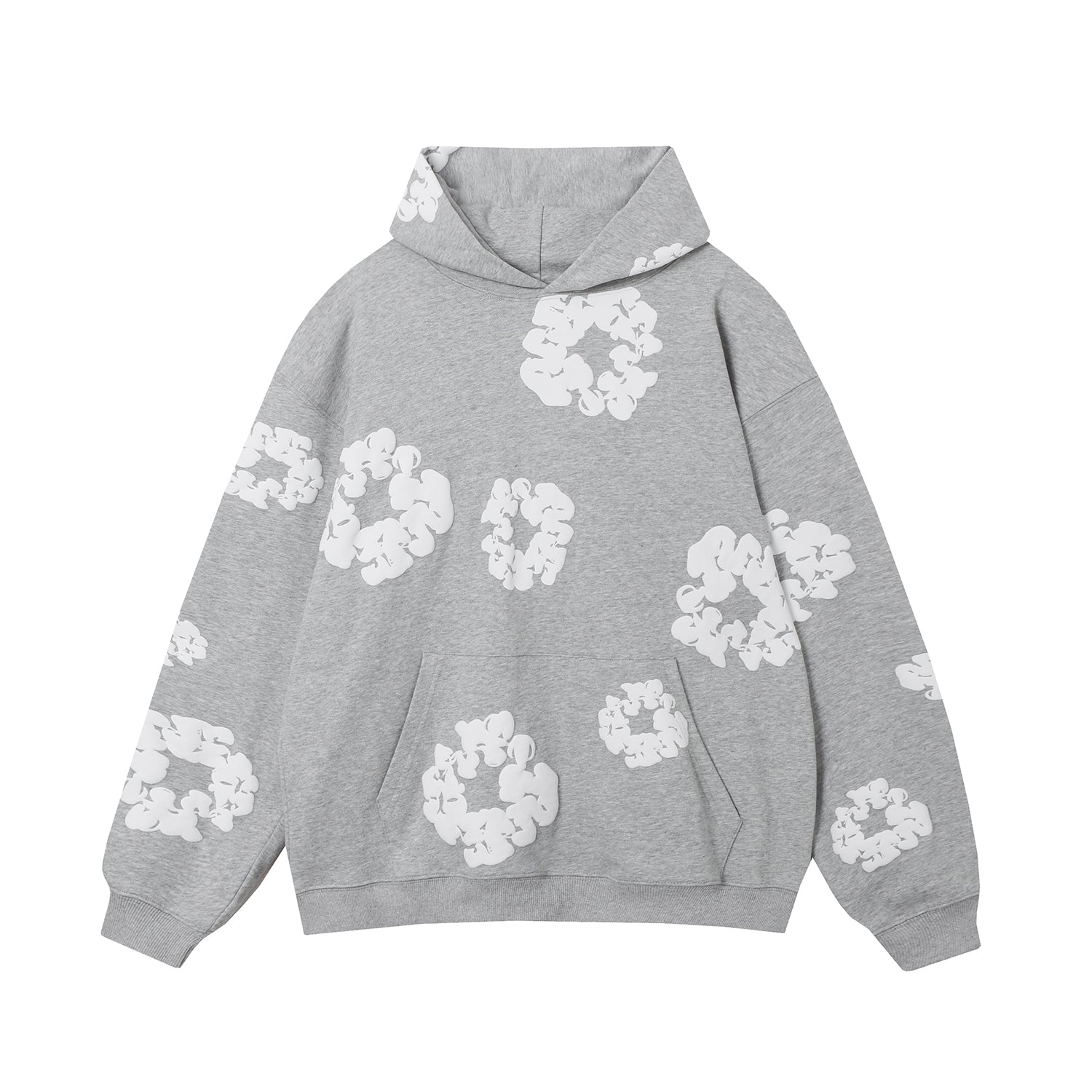 DENIM TEARS HOODIE GREY - Prime Reps